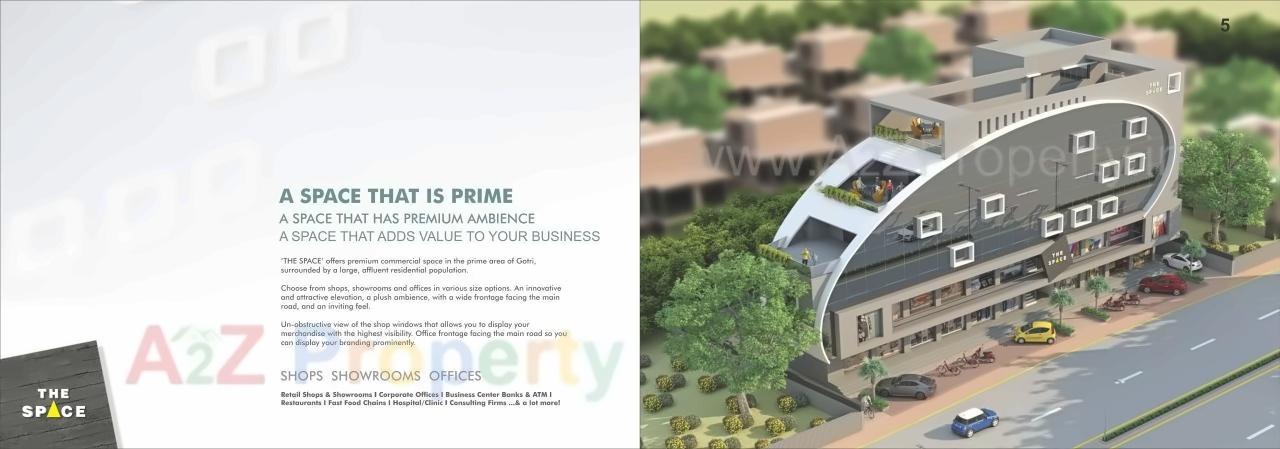  of real estate project The Space located at Gotri, Vadodara, Gujarat