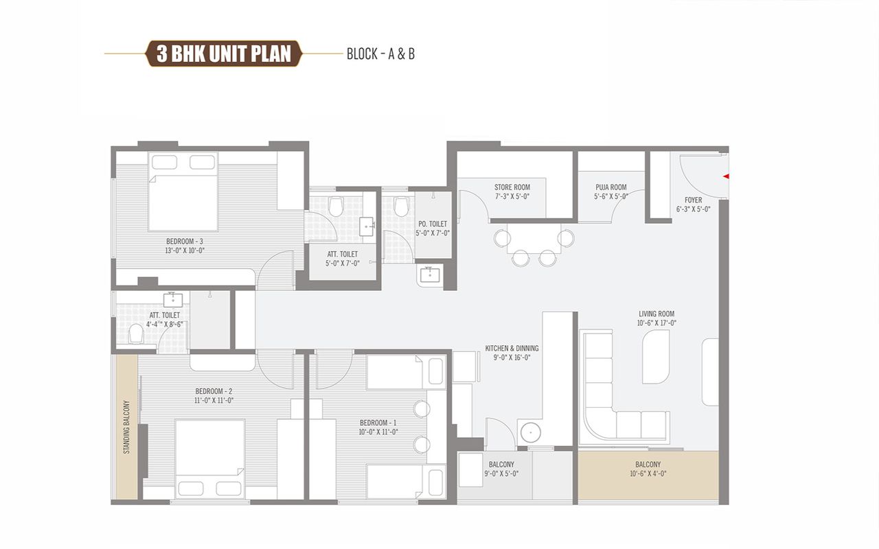 13 of real estate project The Status located at Harni, Vadodara, Gujarat
