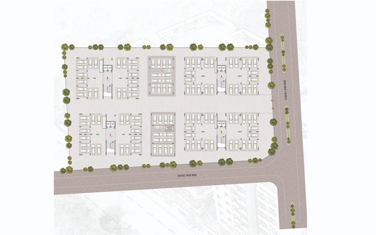 16 of real estate project The Status located at Harni, Vadodara, Gujarat