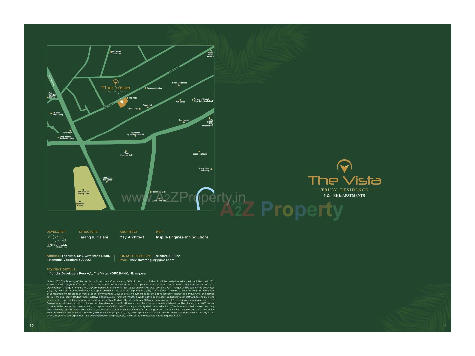  of real estate project The Vista Residential located at Kasba, Vadodara, Gujarat