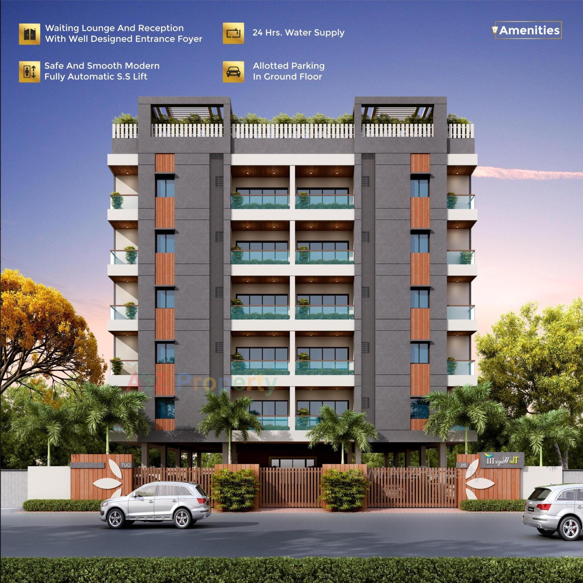 3D Elevation of real estate project Thez located at Gotri, Vadodara, Gujarat