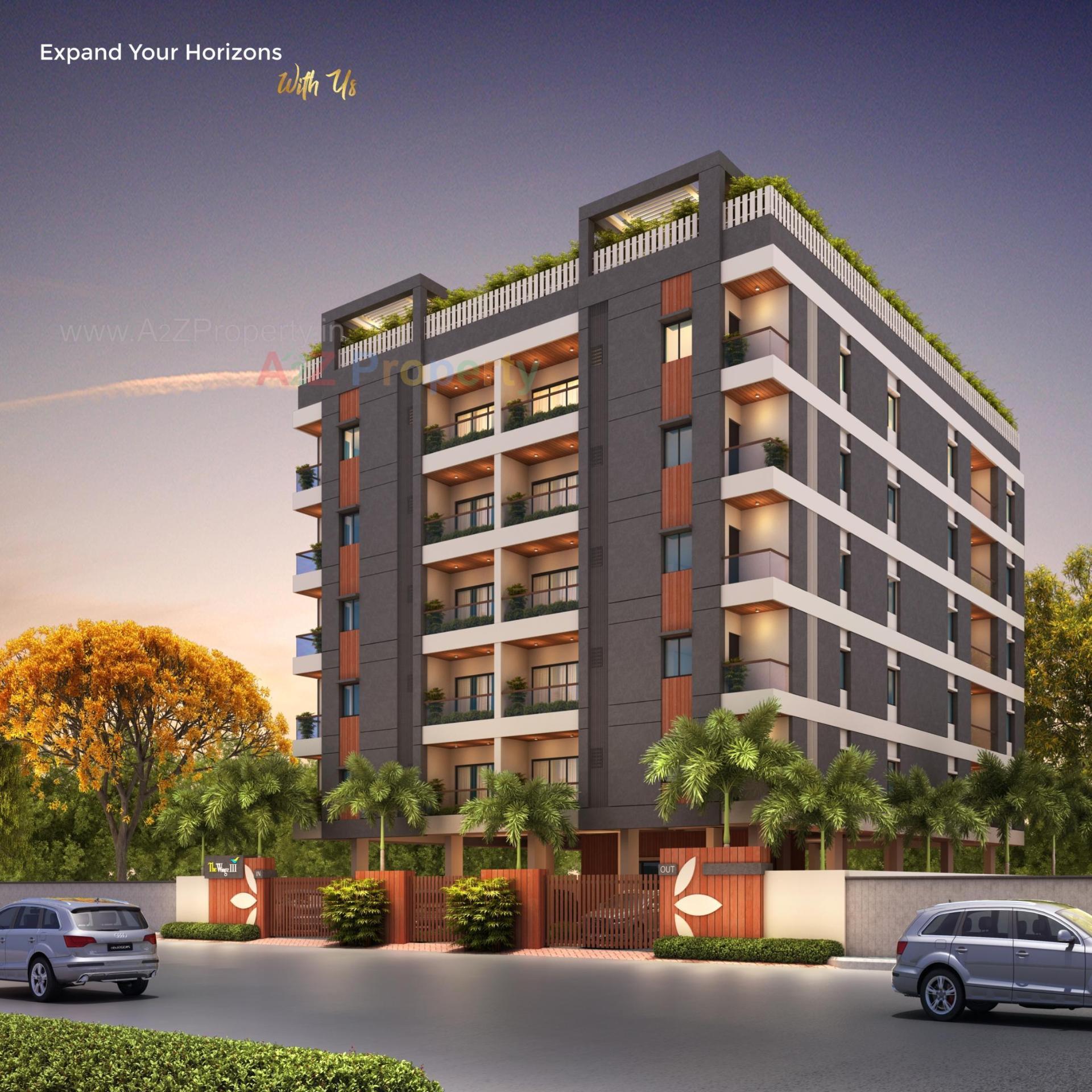 3D Elevation of real estate project Thez located at Gotri, Vadodara, Gujarat