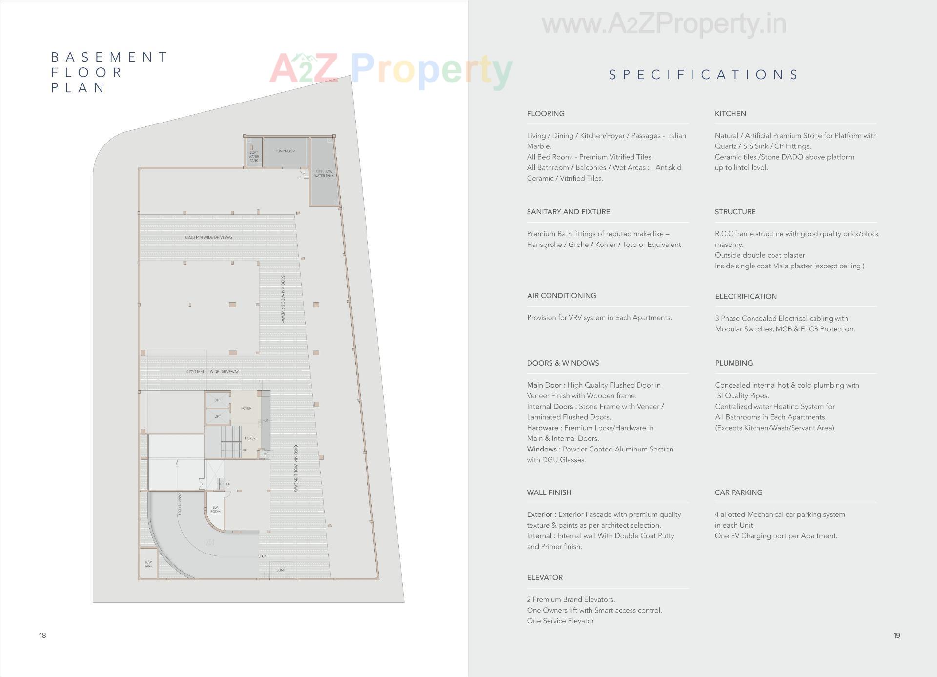  of real estate project Three60 located at Gotri, Vadodara, Gujarat