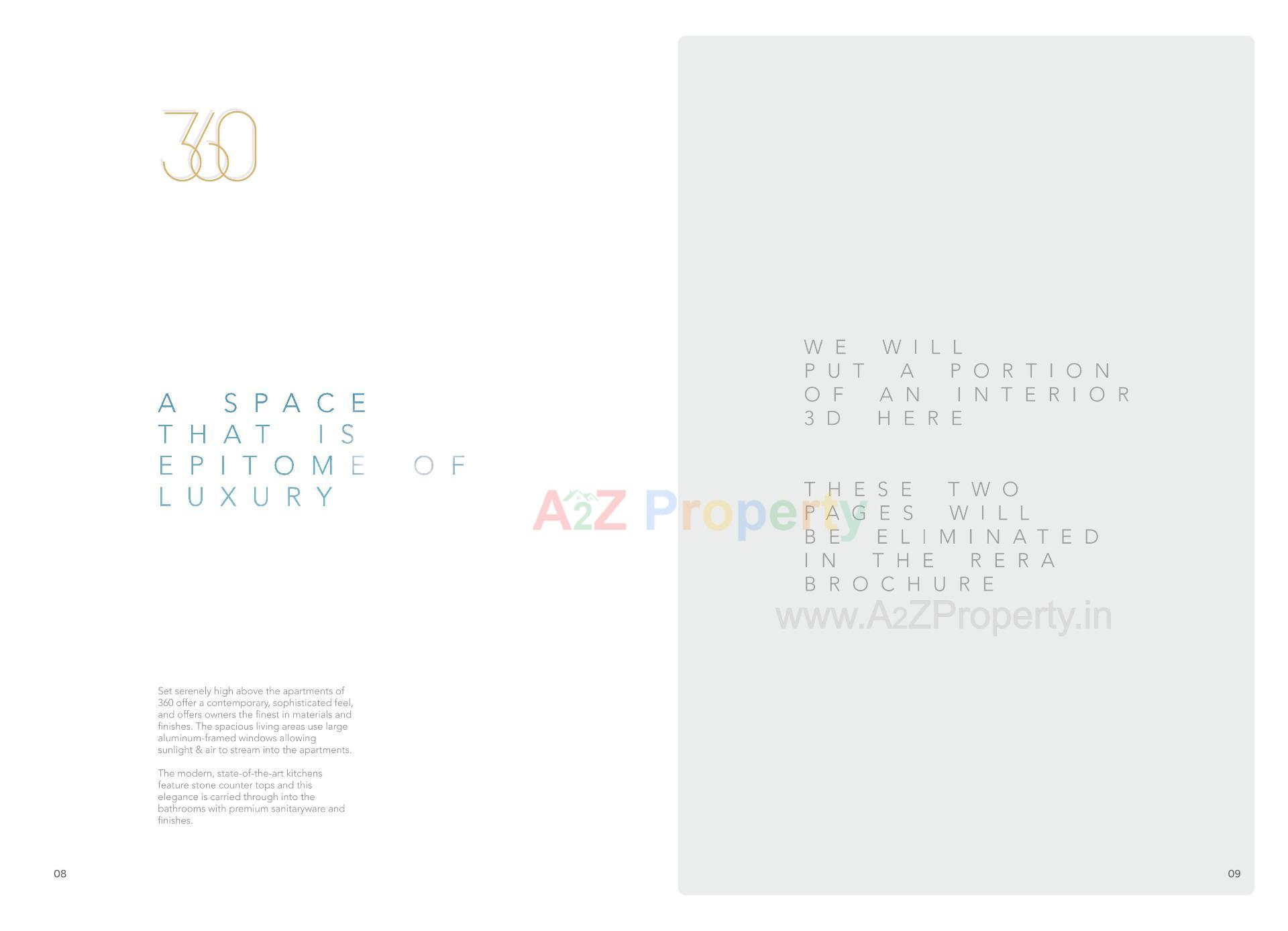  of real estate project Three60 located at Gotri, Vadodara, Gujarat