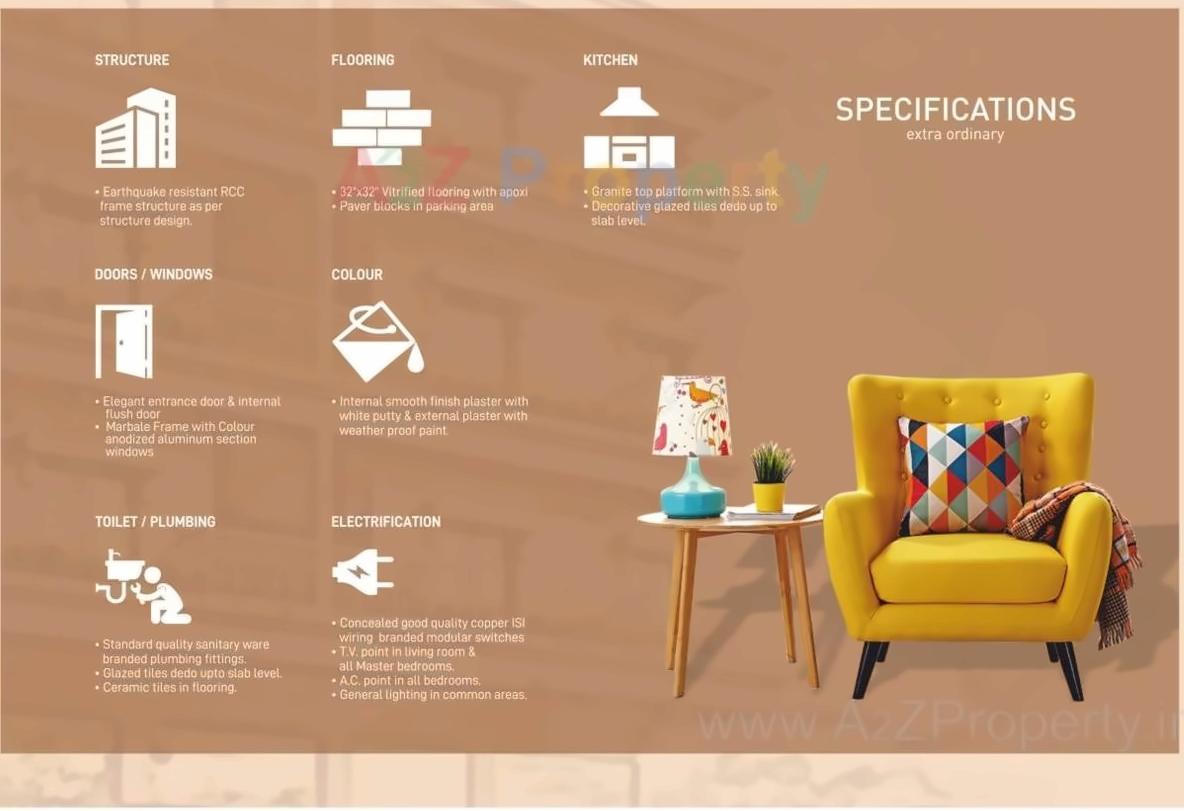 Amenities of Tirth Exotica