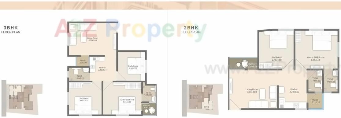 Layout of real estate project Tirth Exotica located at Kasba, Vadodara, Gujarat