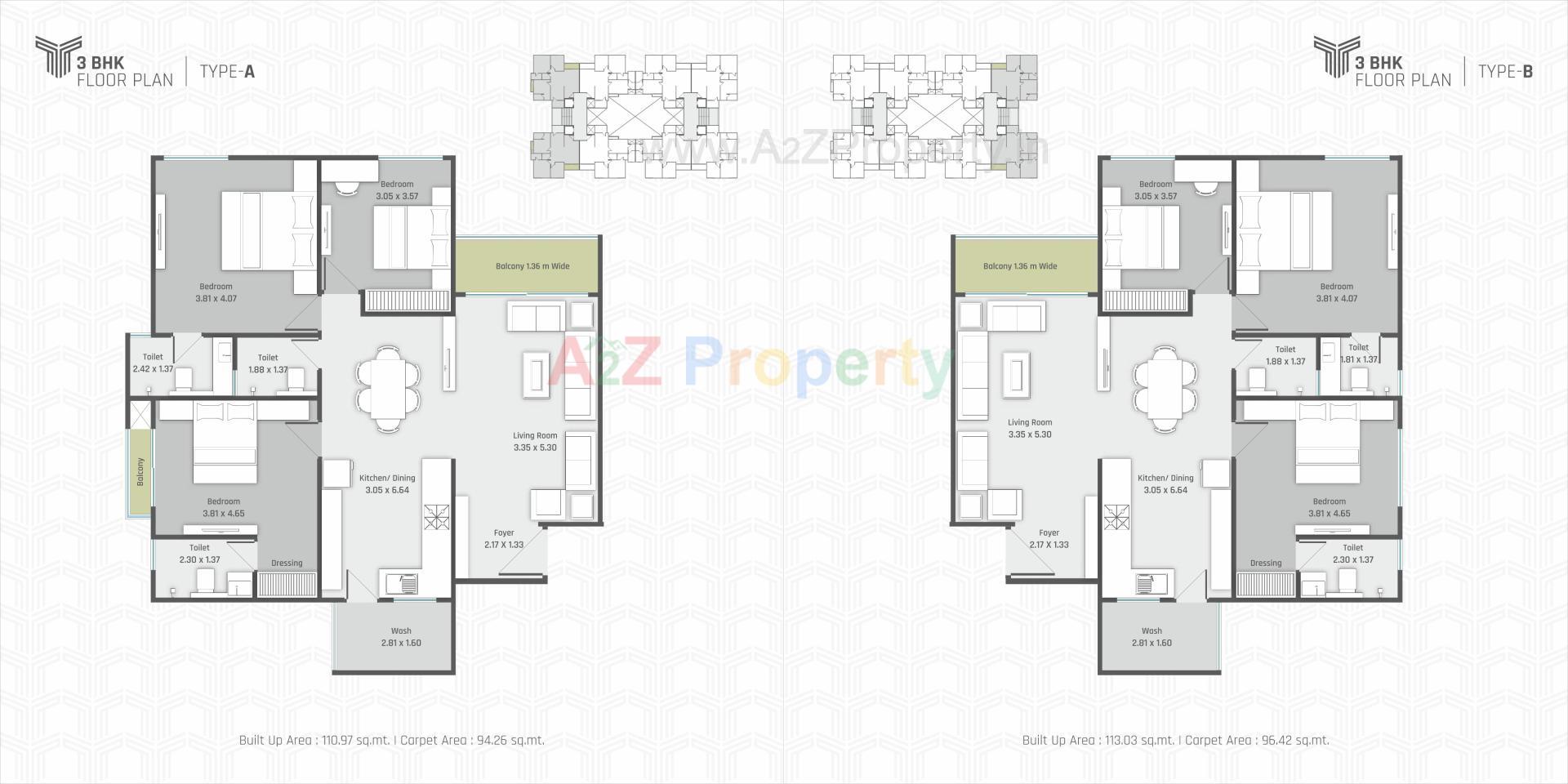 Layout of real estate project Tirth Lifespace located at Danteshwar, Vadodara, Gujarat