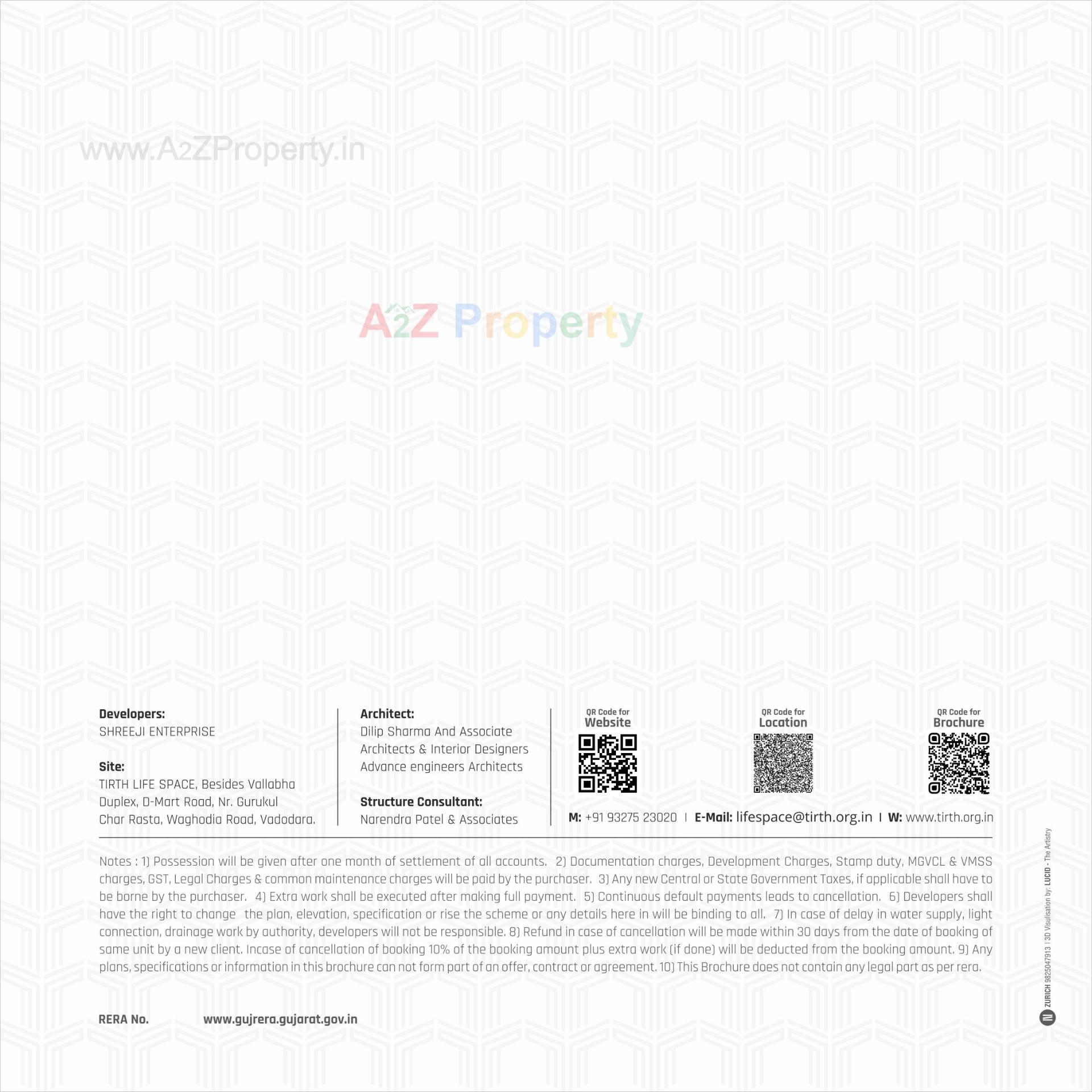  of real estate project Tirth Lifespace located at Danteshwar, Vadodara, Gujarat