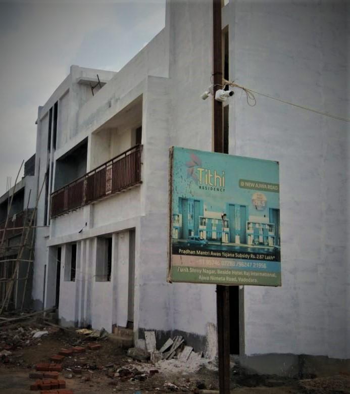 198001_const of real estate project Tithi Residency located at Nimetha, Vadodara, Gujarat