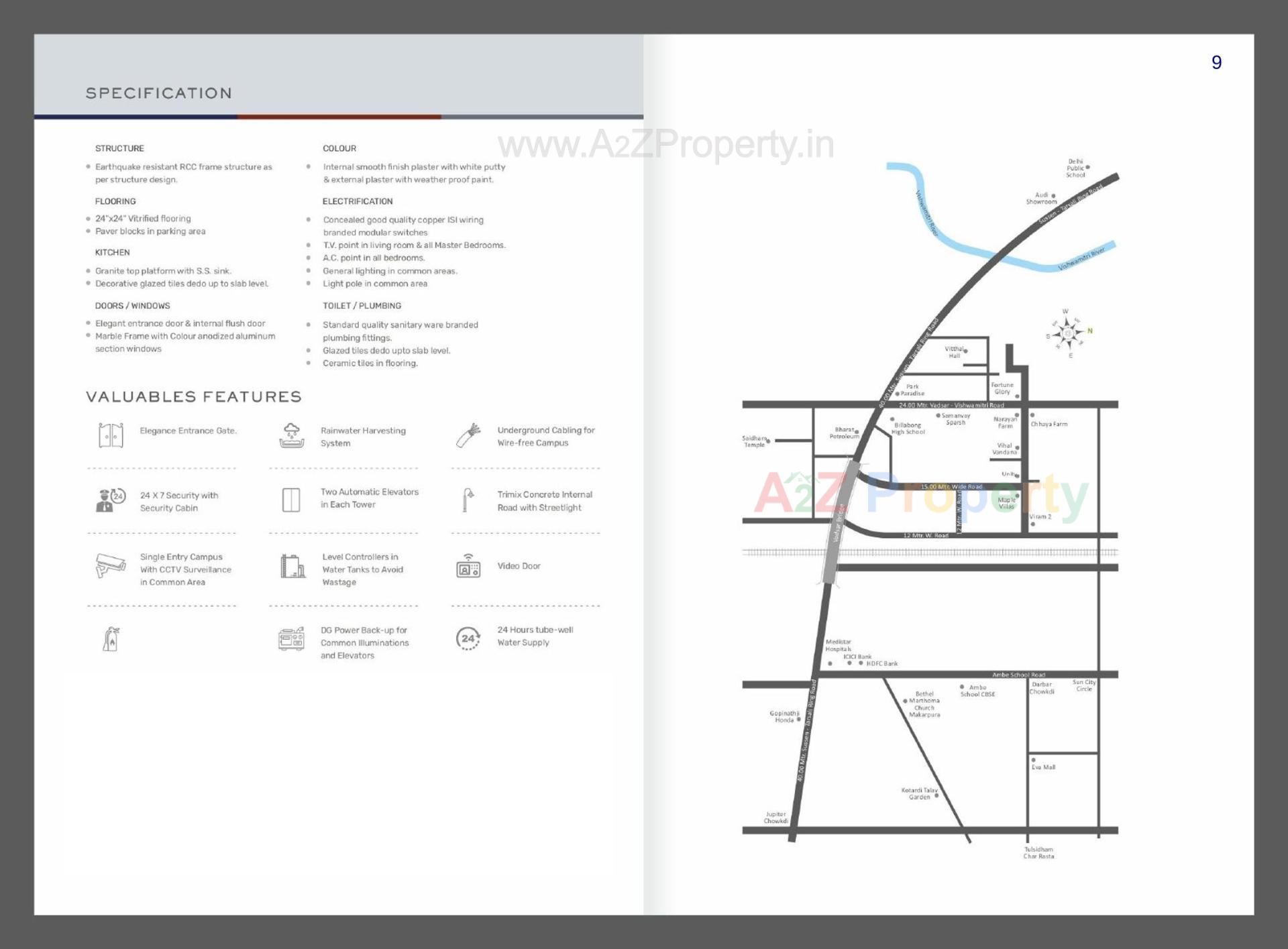  of real estate project Trinetra Skydeck located at Vadodara, Vadodara, Gujarat