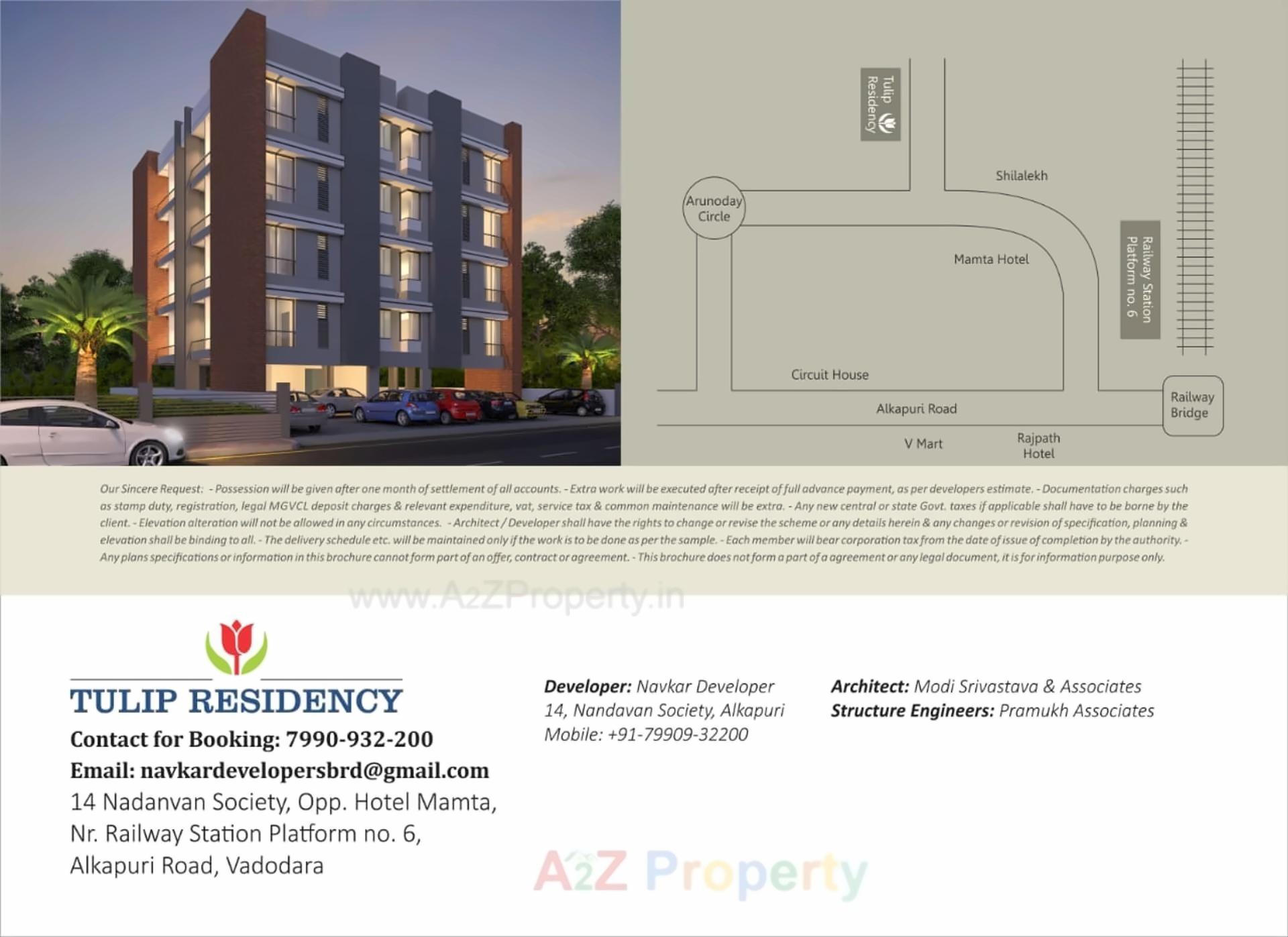  of real estate project Tulip Residency located at Vadodara, Vadodara, Gujarat