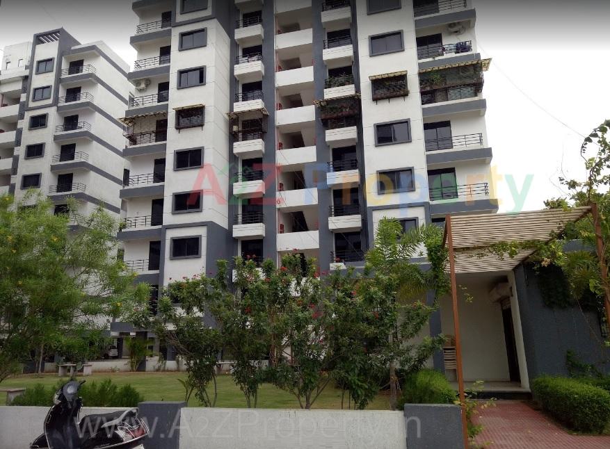 3D Elevation of real estate project Tulsi Heights located at Bapod, Vadodara, Gujarat