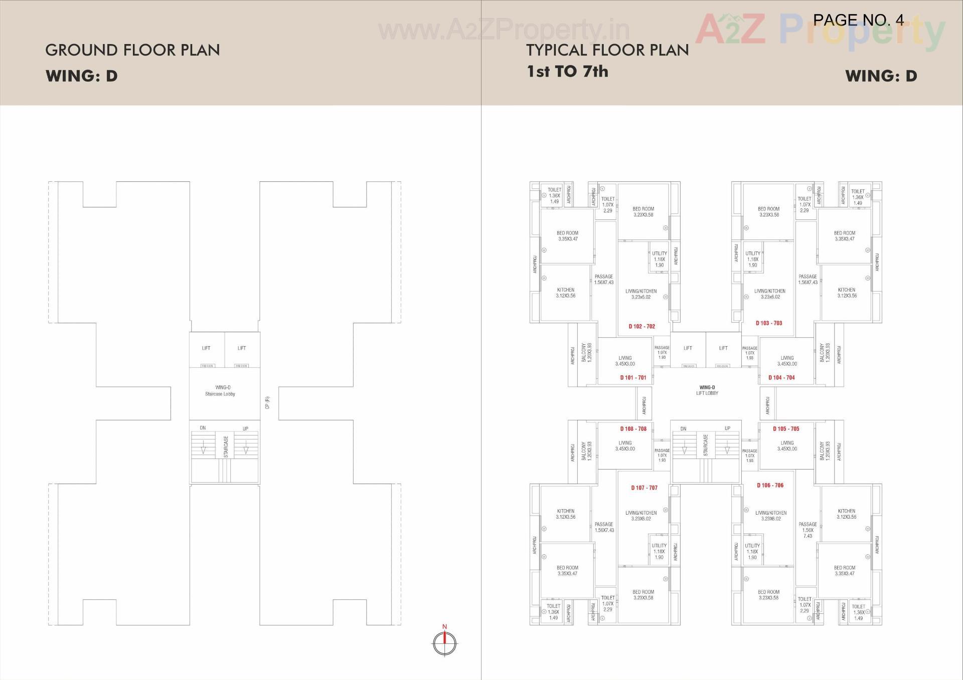 Layout of real estate project Ultima Crest located at Kapurai, Vadodara, Gujarat