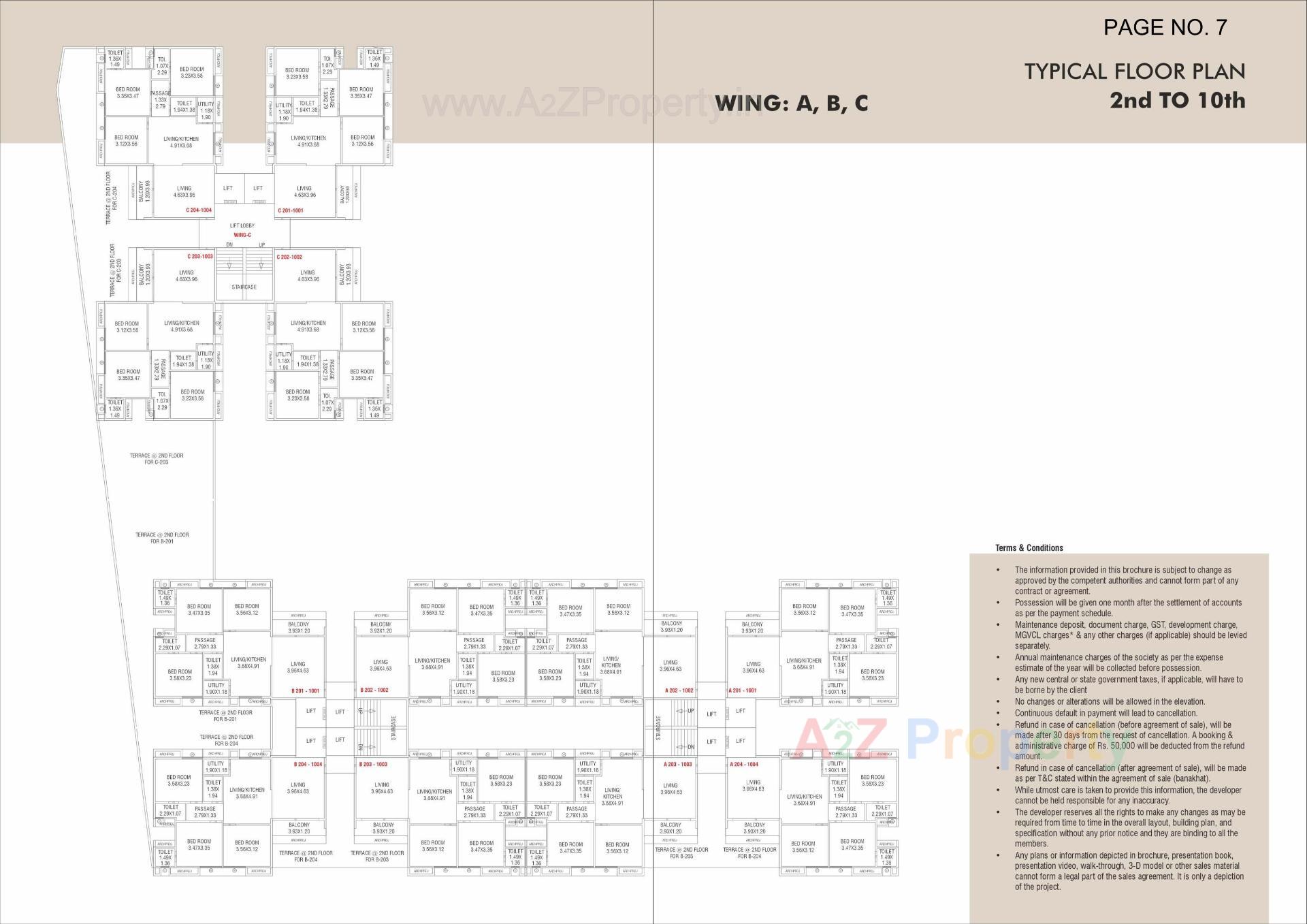 Layout of real estate project Ultima Crest located at Kapurai, Vadodara, Gujarat
