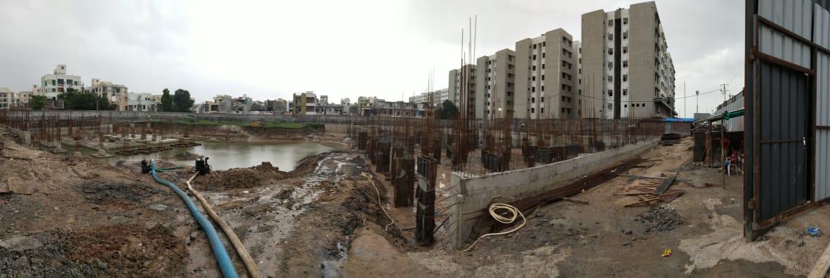 200029_const of real estate project Ultima Life Style located at Bapod, Vadodara, Gujarat