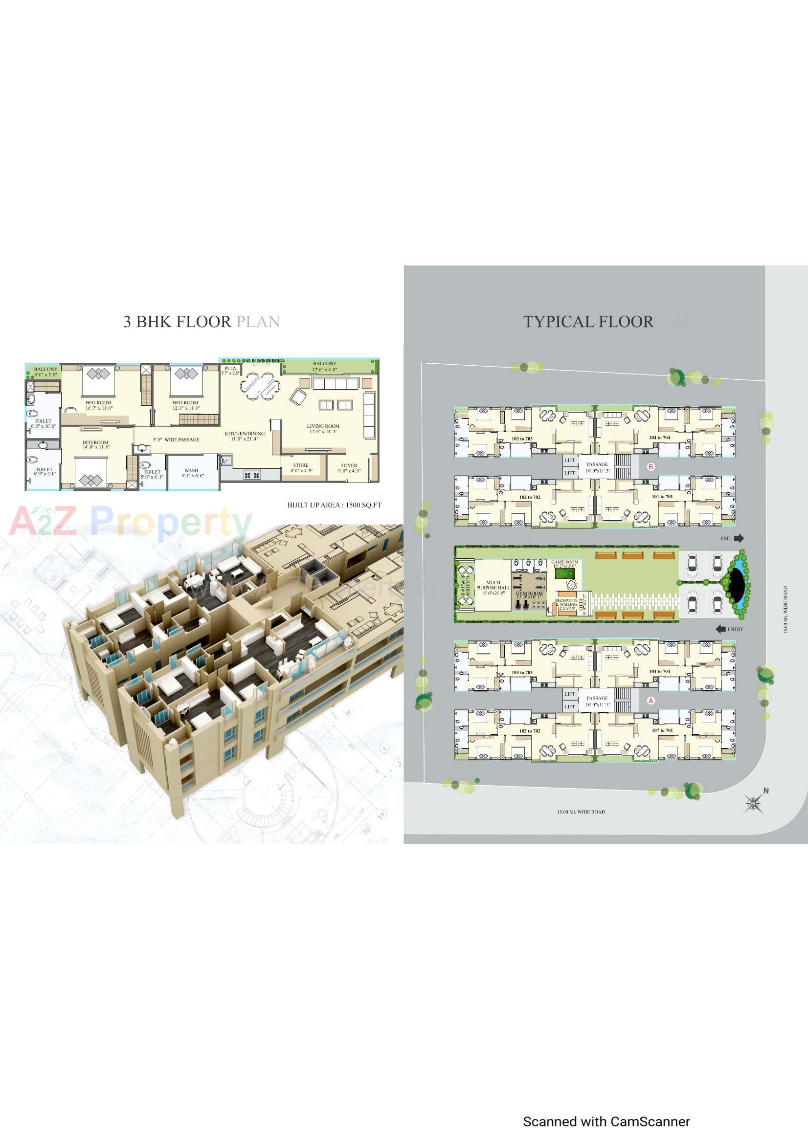 Layout of real estate project Unity Lifestyle located at Vadsar, Vadodara, Gujarat