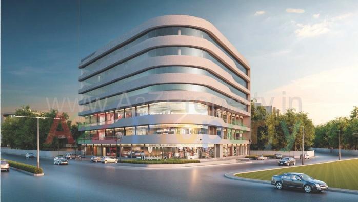 3D Elevation of real estate project Urban Ii located at Bhayli, Vadodara, Gujarat