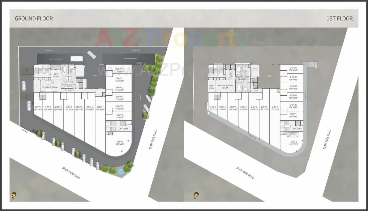 Layout of real estate project Urban Ii located at Bhayli, Vadodara, Gujarat