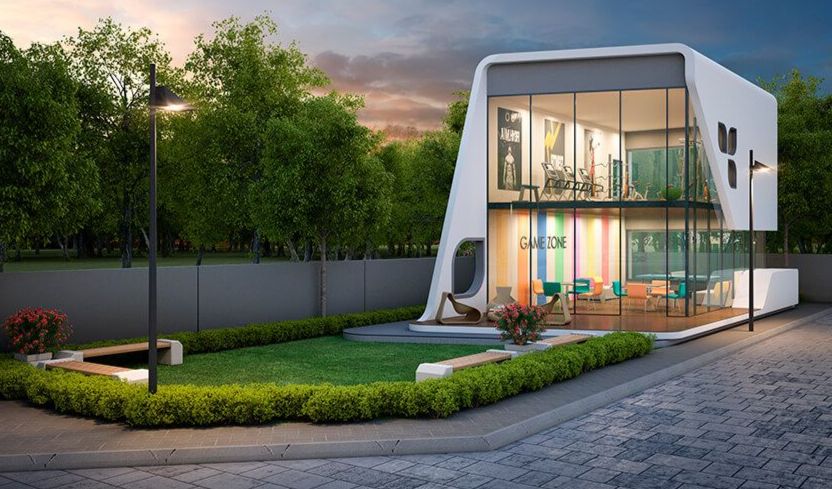 Club House of real estate project V R Imperia located at Bapod, Vadodara, Gujarat