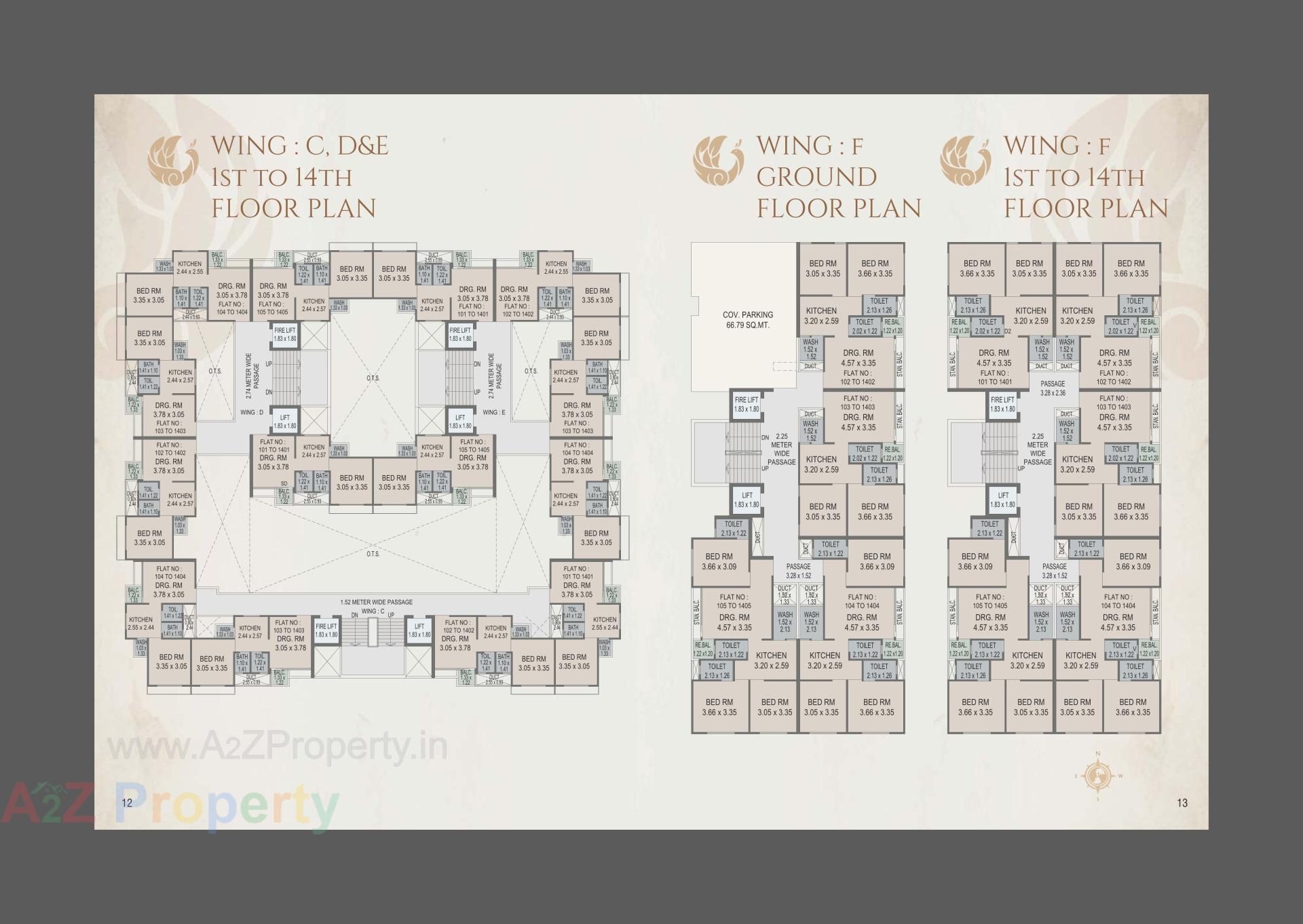 Layout of real estate project Vaikunthdham Co Operative Housing Society Ltd located at Manjalpur, Vadodara, Gujarat