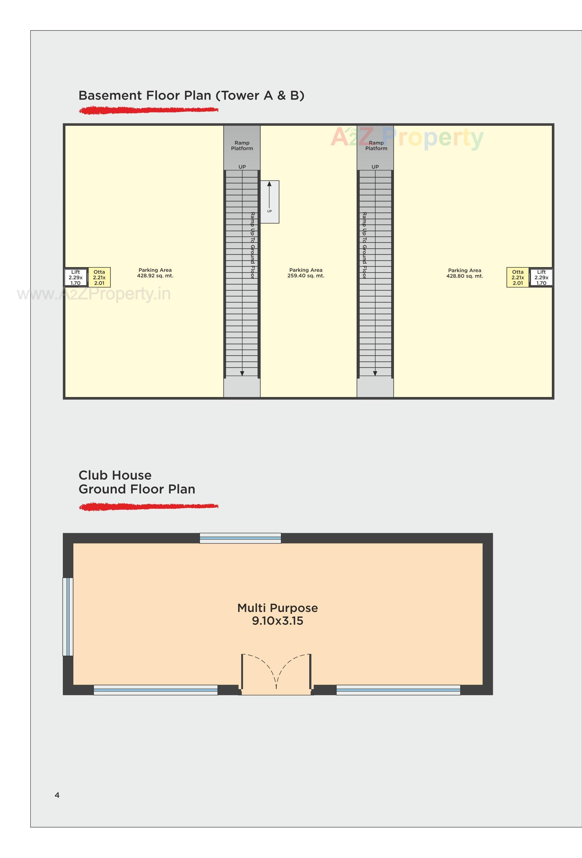 Layout of real estate project Vakratund located at Kalali, Vadodara, Gujarat