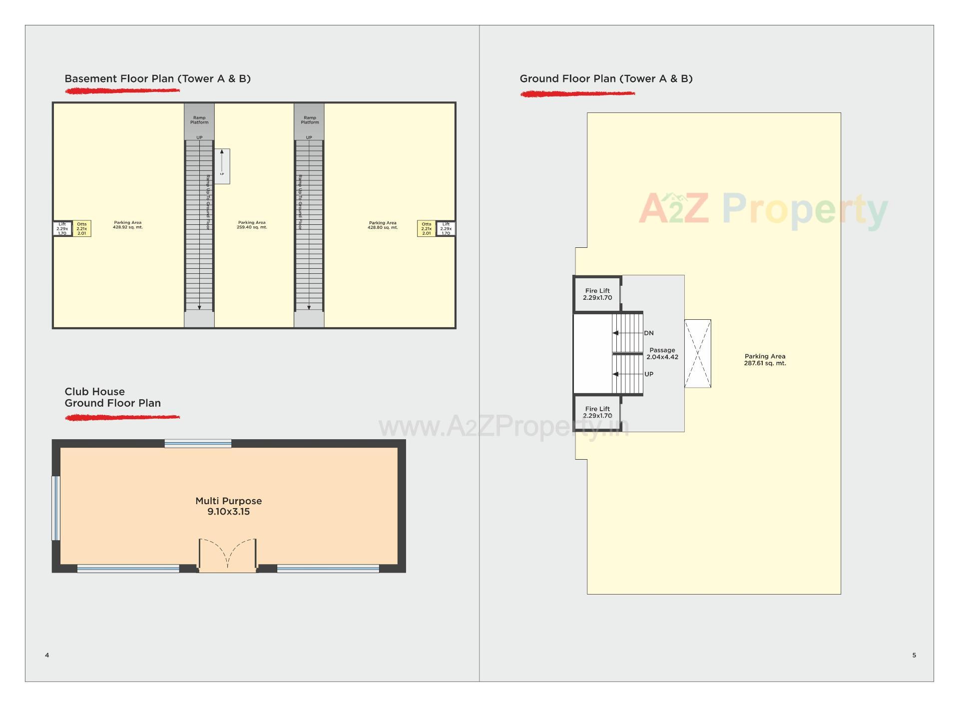 Layout of real estate project Vakratund located at Kalali, Vadodara, Gujarat