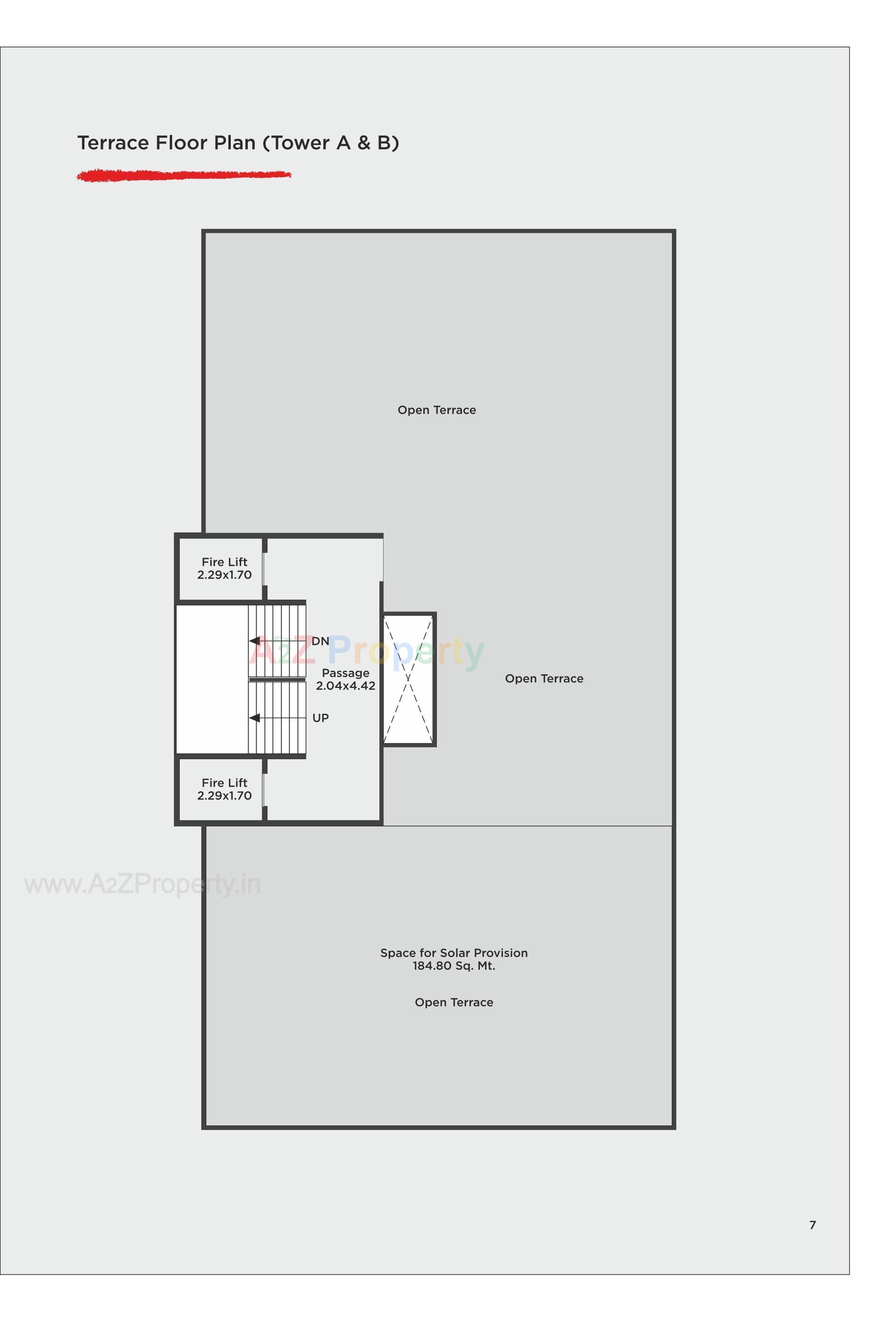 Layout of real estate project Vakratund located at Kalali, Vadodara, Gujarat