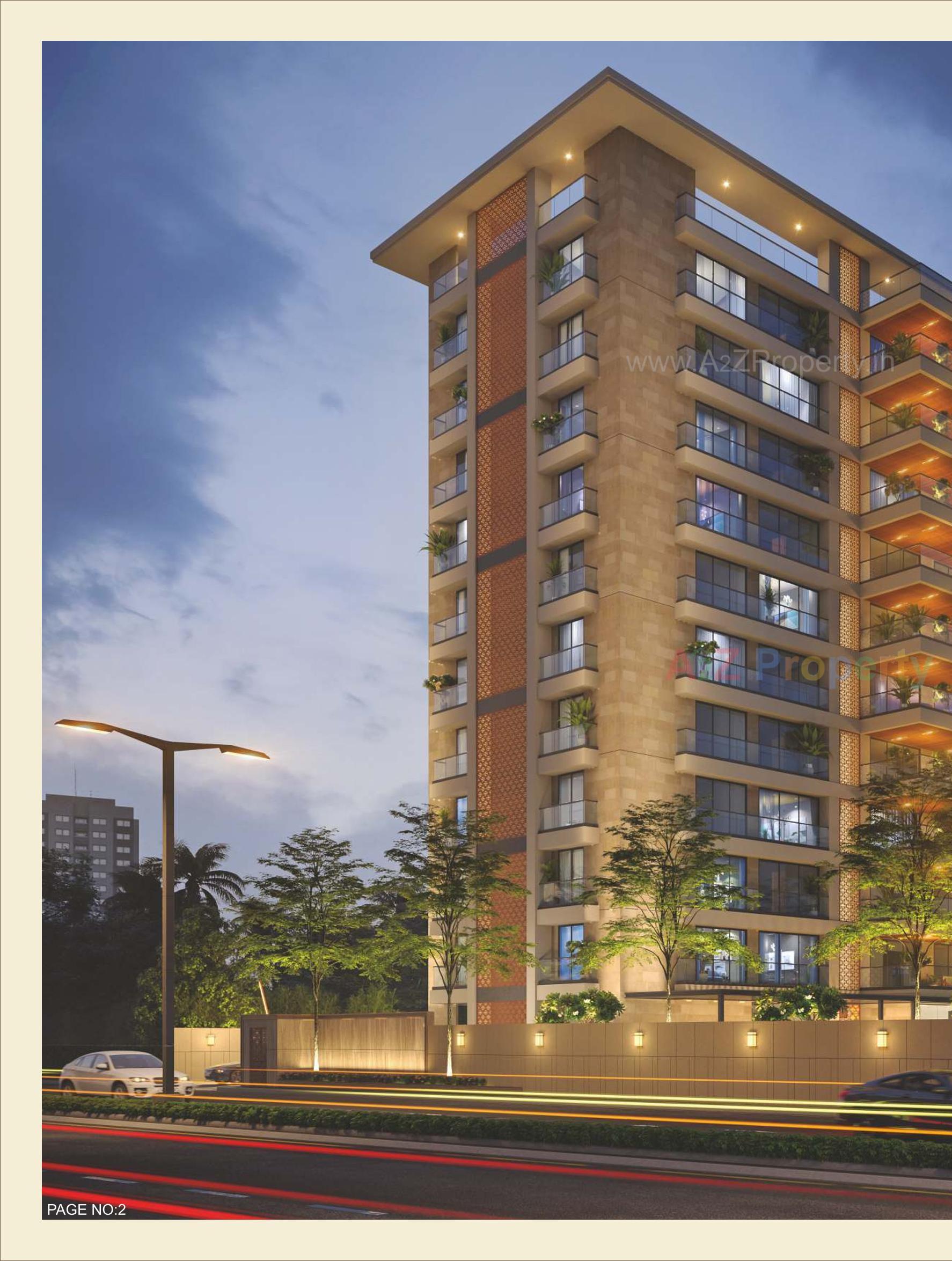 3D Elevation of real estate project Valencia 20 located at Khanpur, Vadodara, Gujarat