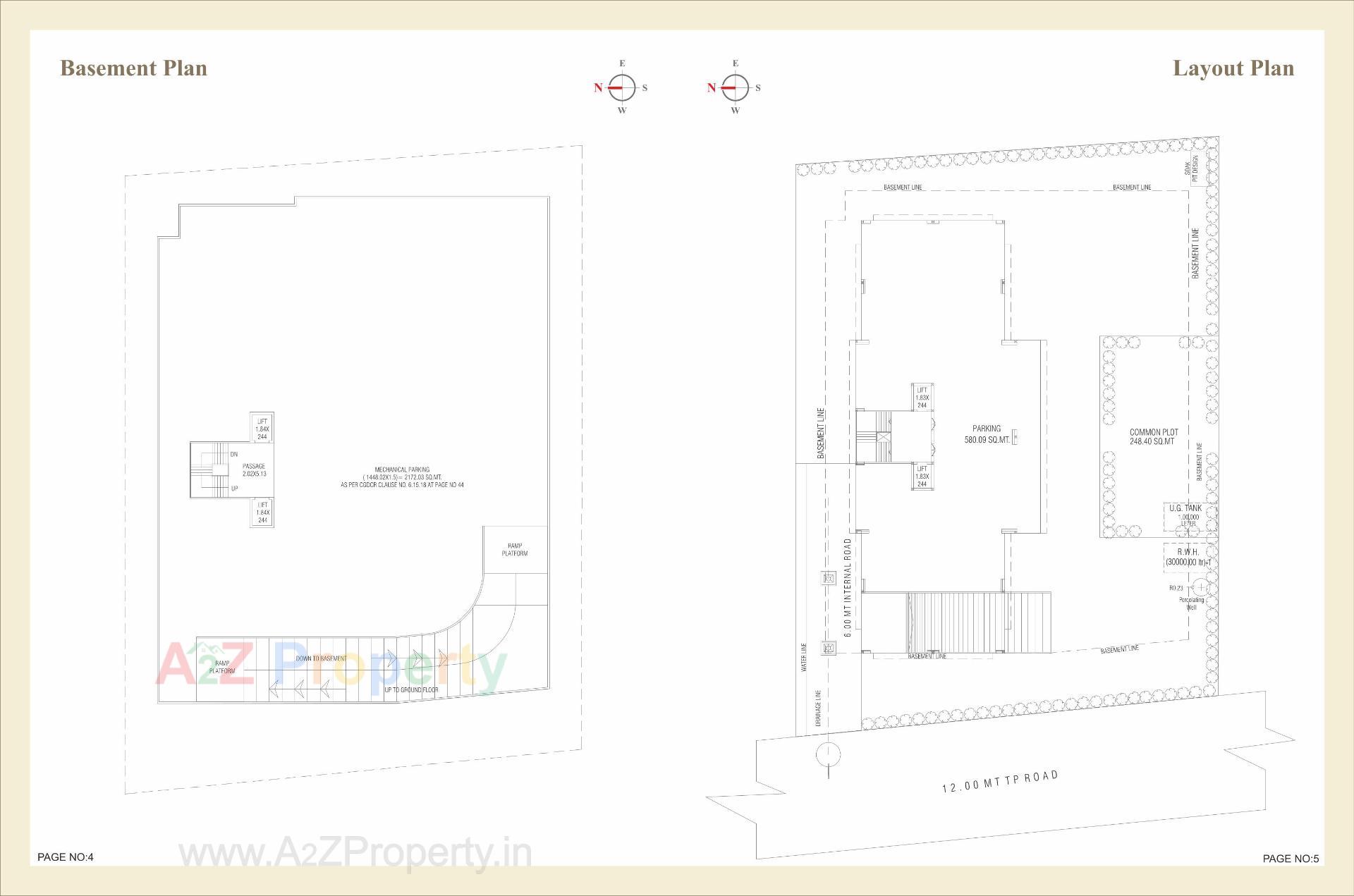 Layout of real estate project Valencia 20 located at Khanpur, Vadodara, Gujarat