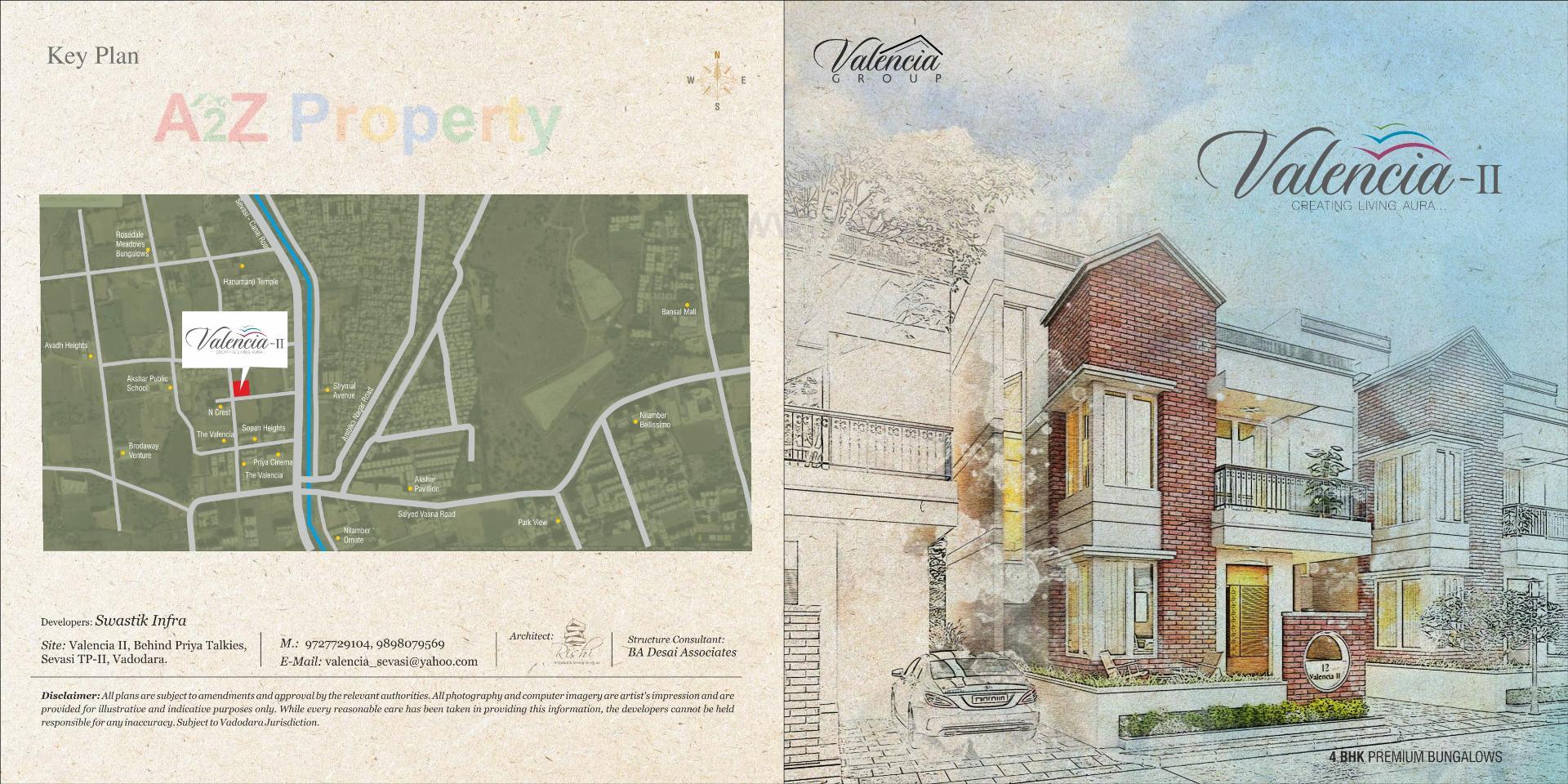  of real estate project Valencia Ii located at Sevasi, Vadodara, Gujarat