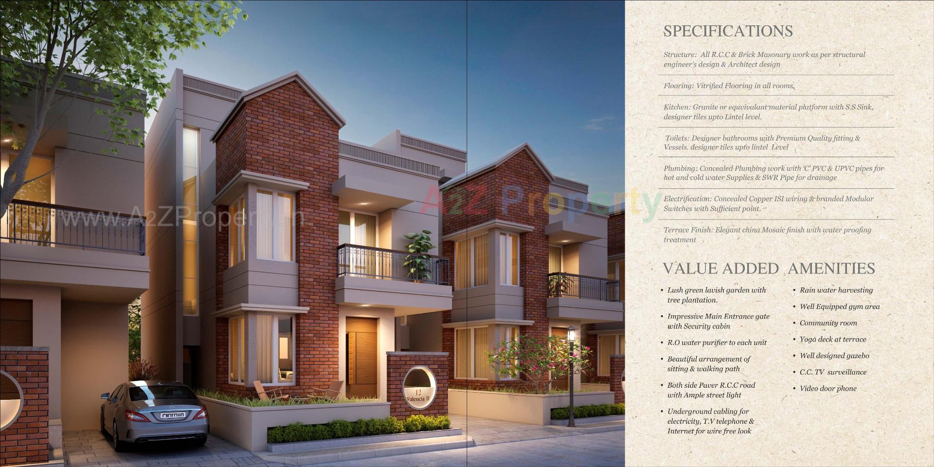  of real estate project Valencia Ii located at Sevasi, Vadodara, Gujarat