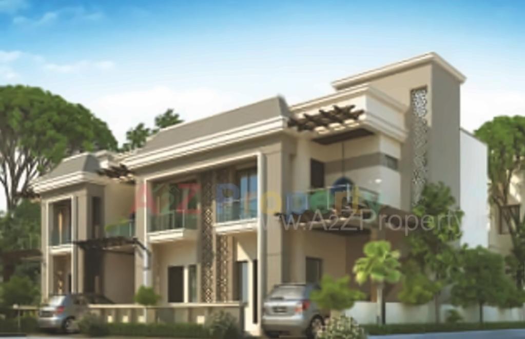 3D Elevation of real estate project Vallabh Bunglows located at Savad, Vadodara, Gujarat