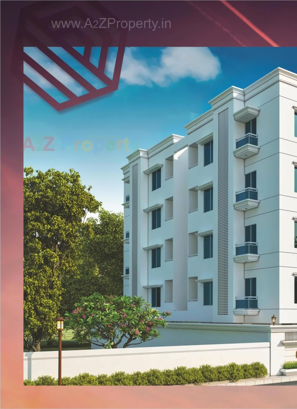 3D Elevation of real estate project Vallabh Kutir located at Gotri, Vadodara, Gujarat