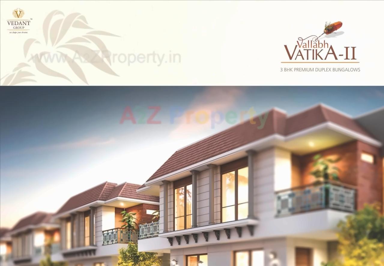3D Elevation of real estate project Vallabh Vatika located at Vadsar, Vadodara, Gujarat