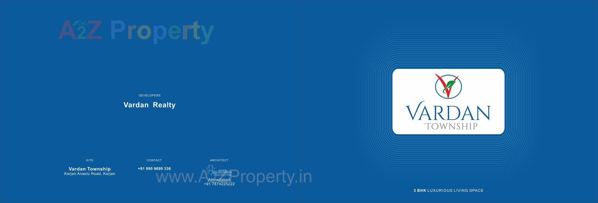  of real estate project Vardan Township located at Karjan, Vadodara, Gujarat