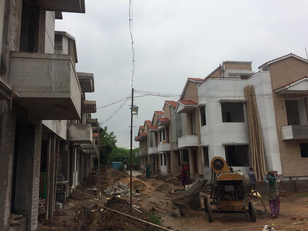 166742_const of real estate project Vedant Elegance located at Kalali, Vadodara, Gujarat