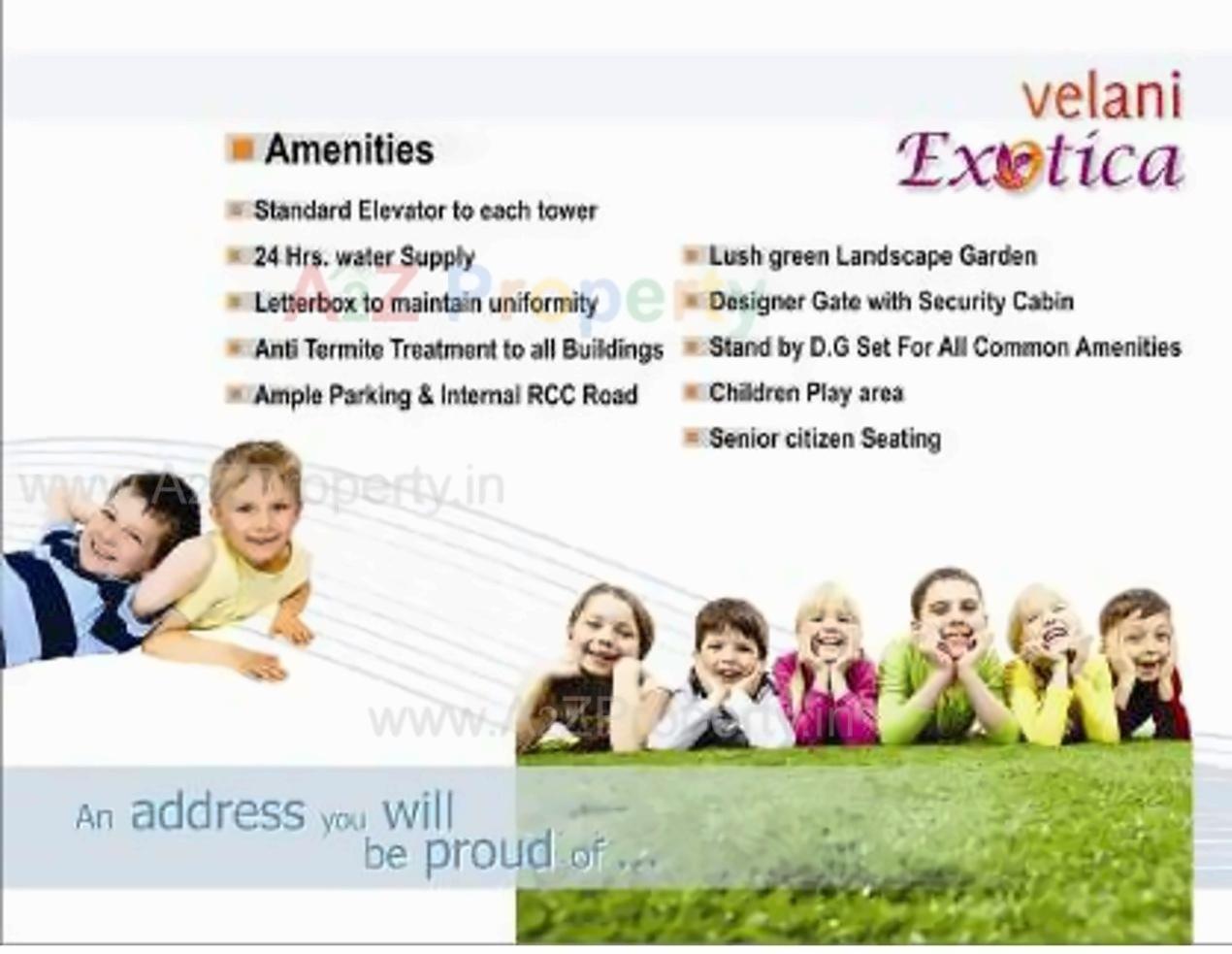 Amenities of Velani Exotica