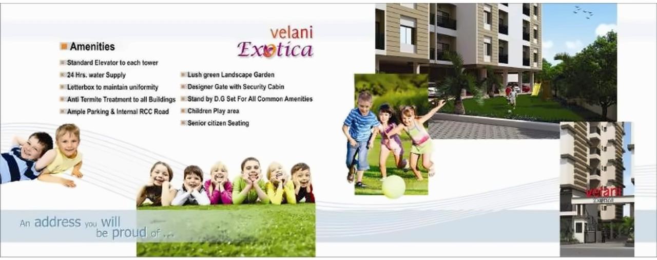  of real estate project Velani Exotica located at Kalali, Vadodara, Gujarat