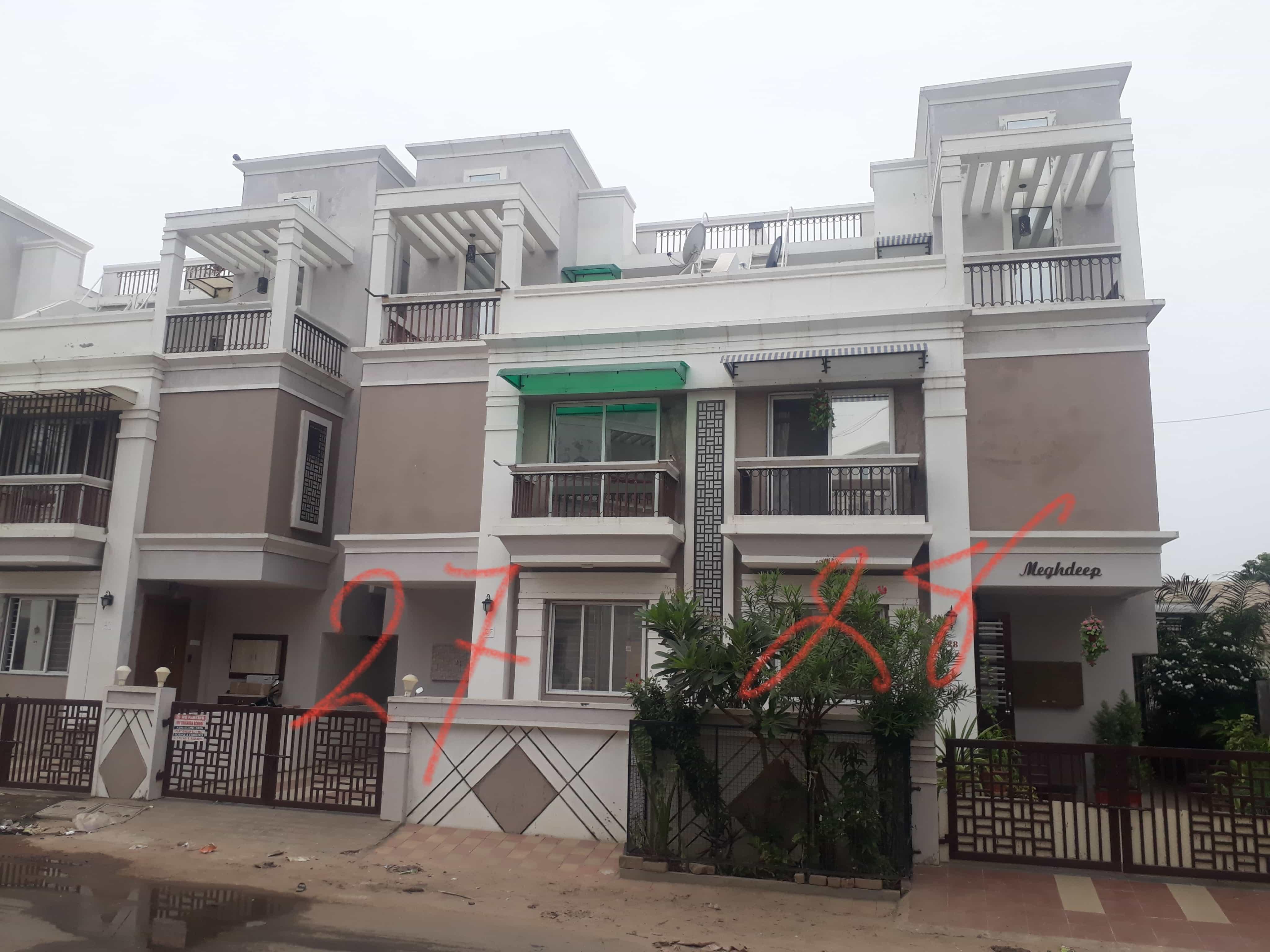 200945_const of real estate project Venice Bunglows located at Sayajipura, Vadodara, Gujarat