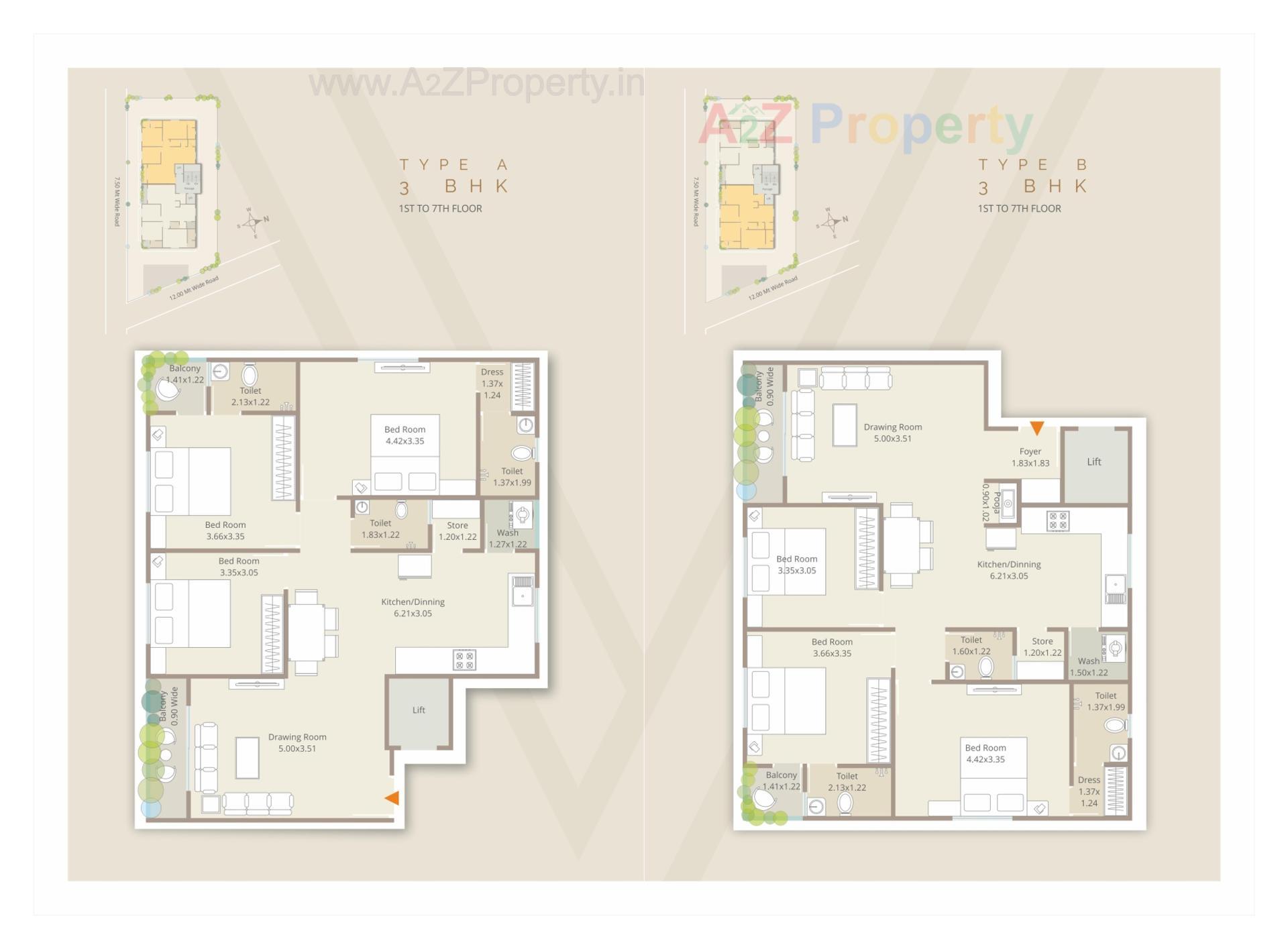 Layout of real estate project Verona County located at Vadodara, Vadodara, Gujarat