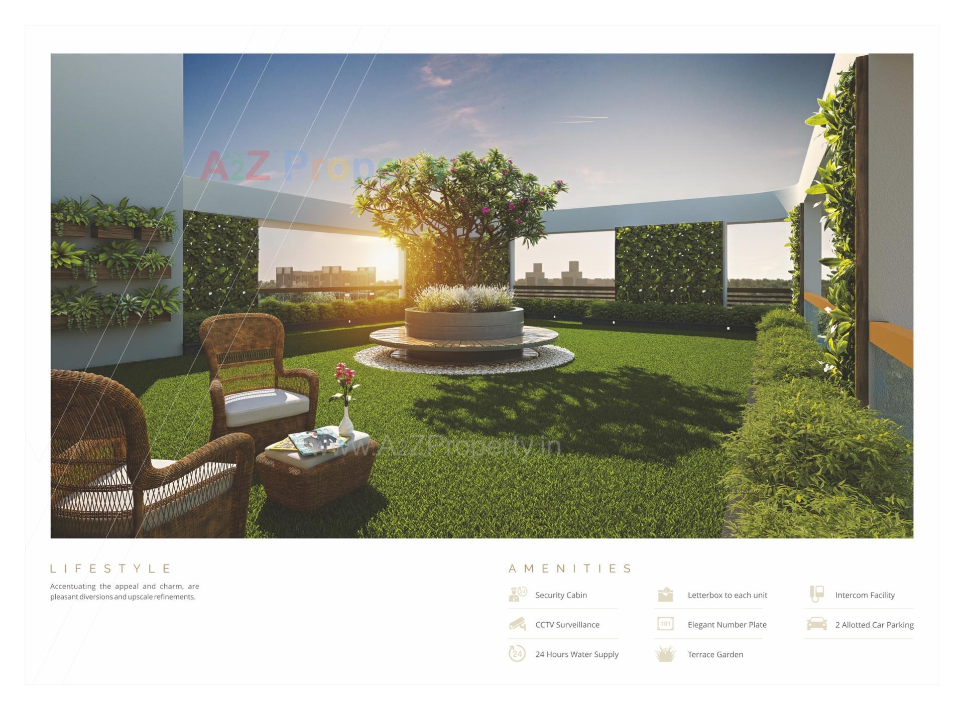 3D Elevation of real estate project Verona County located at Vadodara, Vadodara, Gujarat