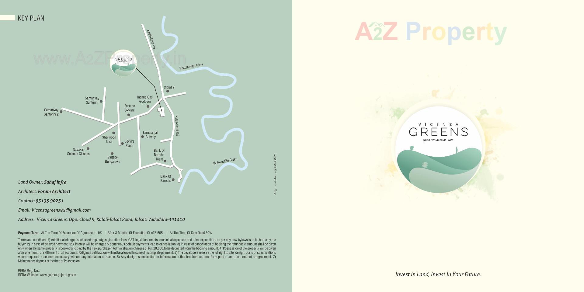  of real estate project Vicenza Greens located at Talsat, Vadodara, Gujarat