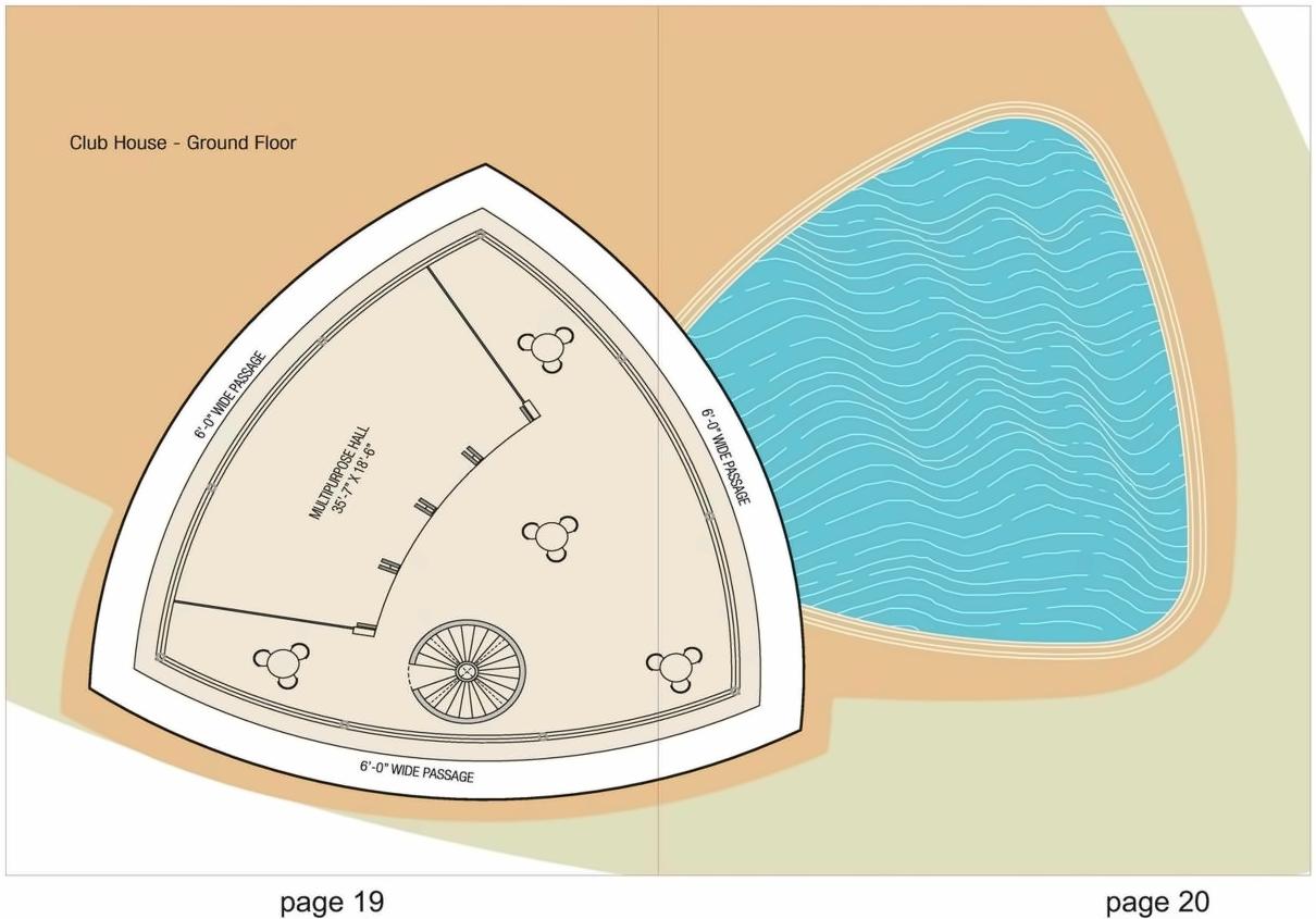 Layout of real estate project Vicenza Highdeck located at Kalali, Vadodara, Gujarat