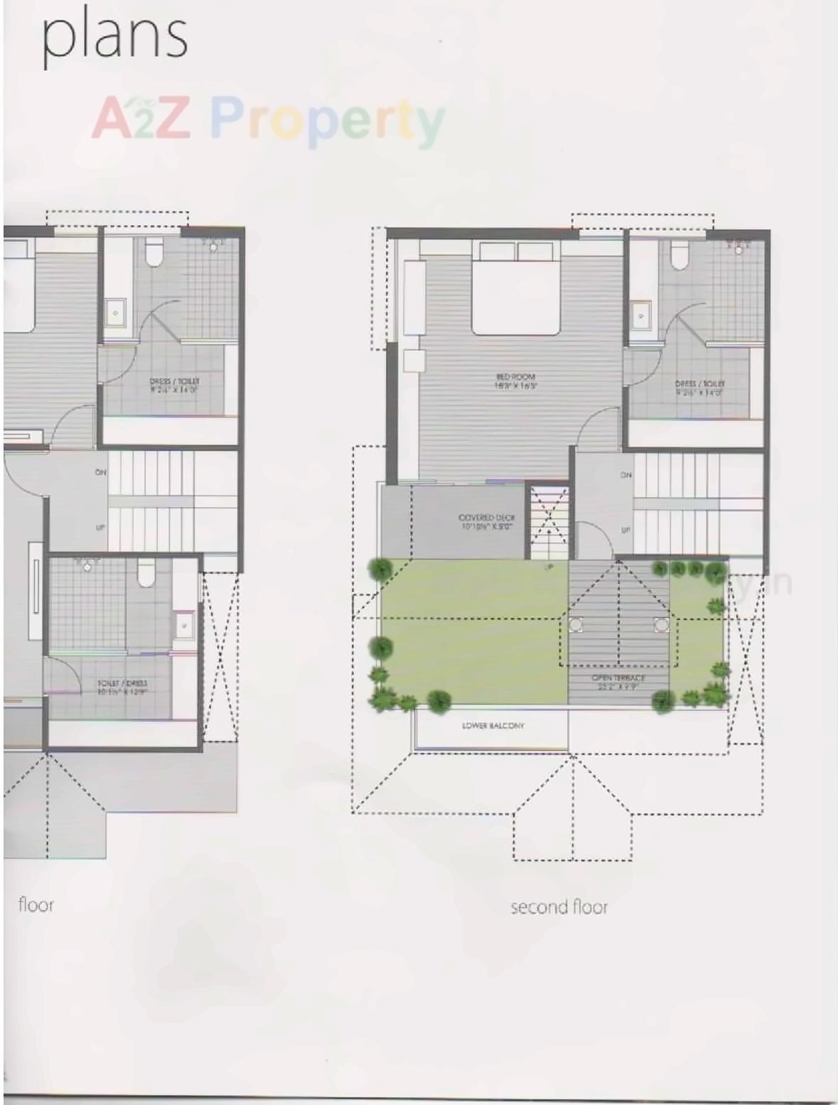 Layout of real estate project Vicenza Vanakkam located at Kalali, Vadodara, Gujarat