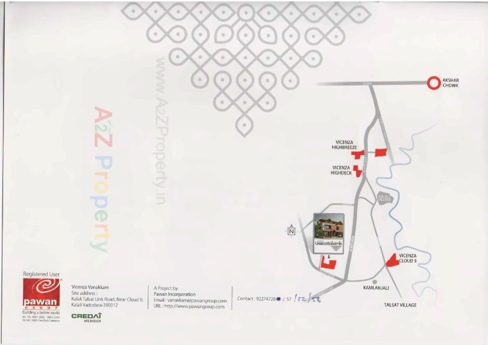  of real estate project Vicenza Vanakkam located at Kalali, Vadodara, Gujarat