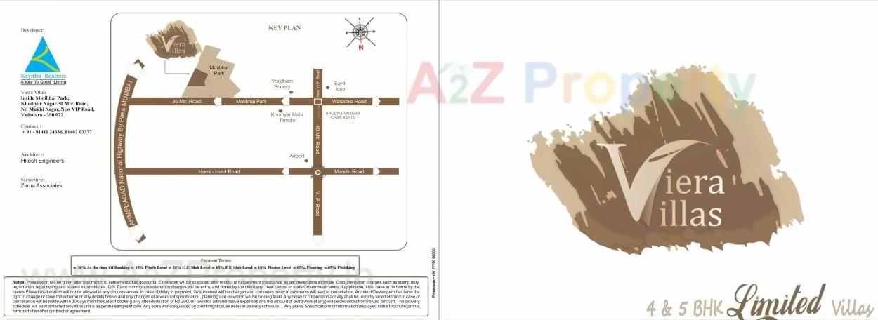  of real estate project Viera Villas located at Sayajipura, Vadodara, Gujarat