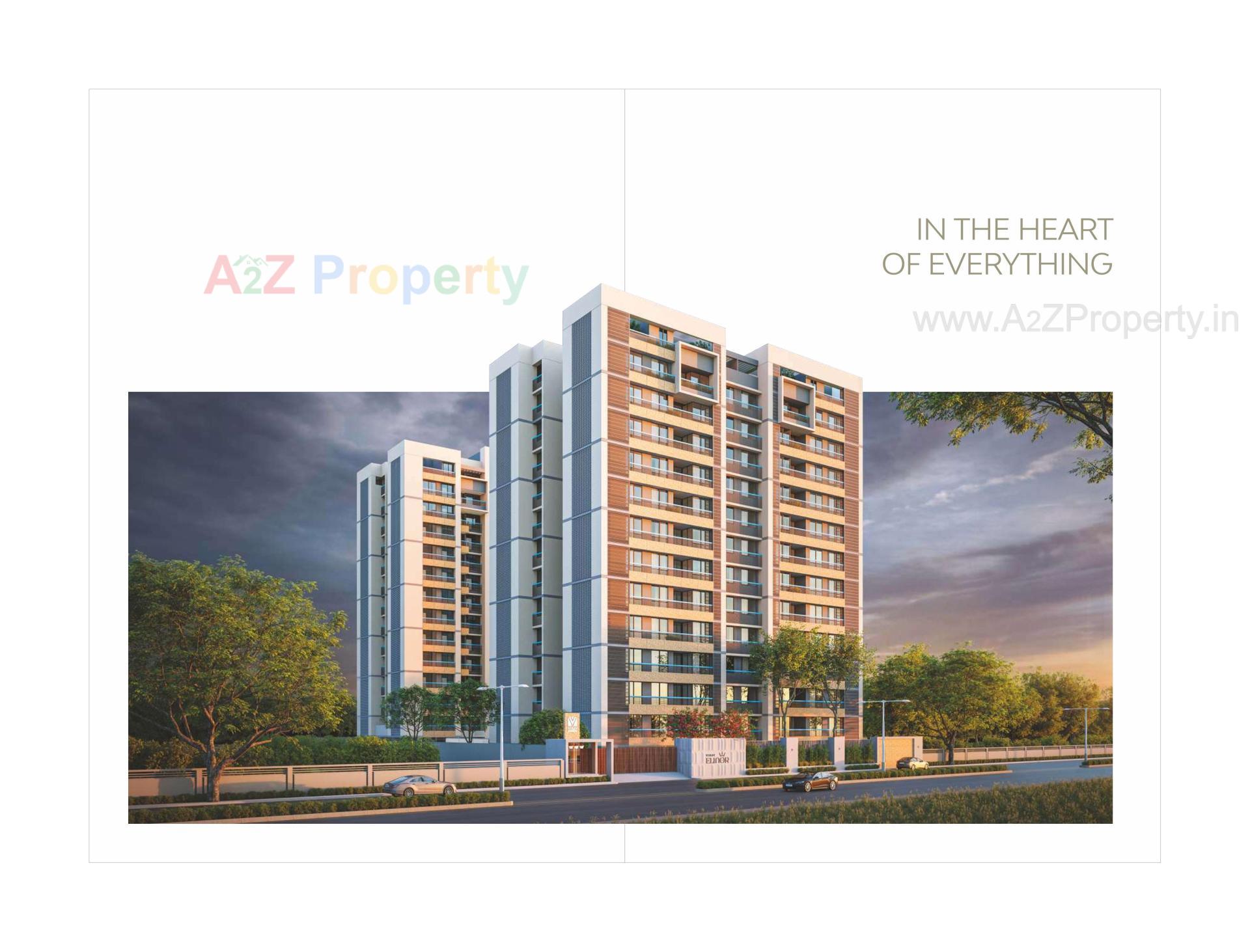 3D Elevation of real estate project Vihav Elinor located at Gotri, Vadodara, Gujarat