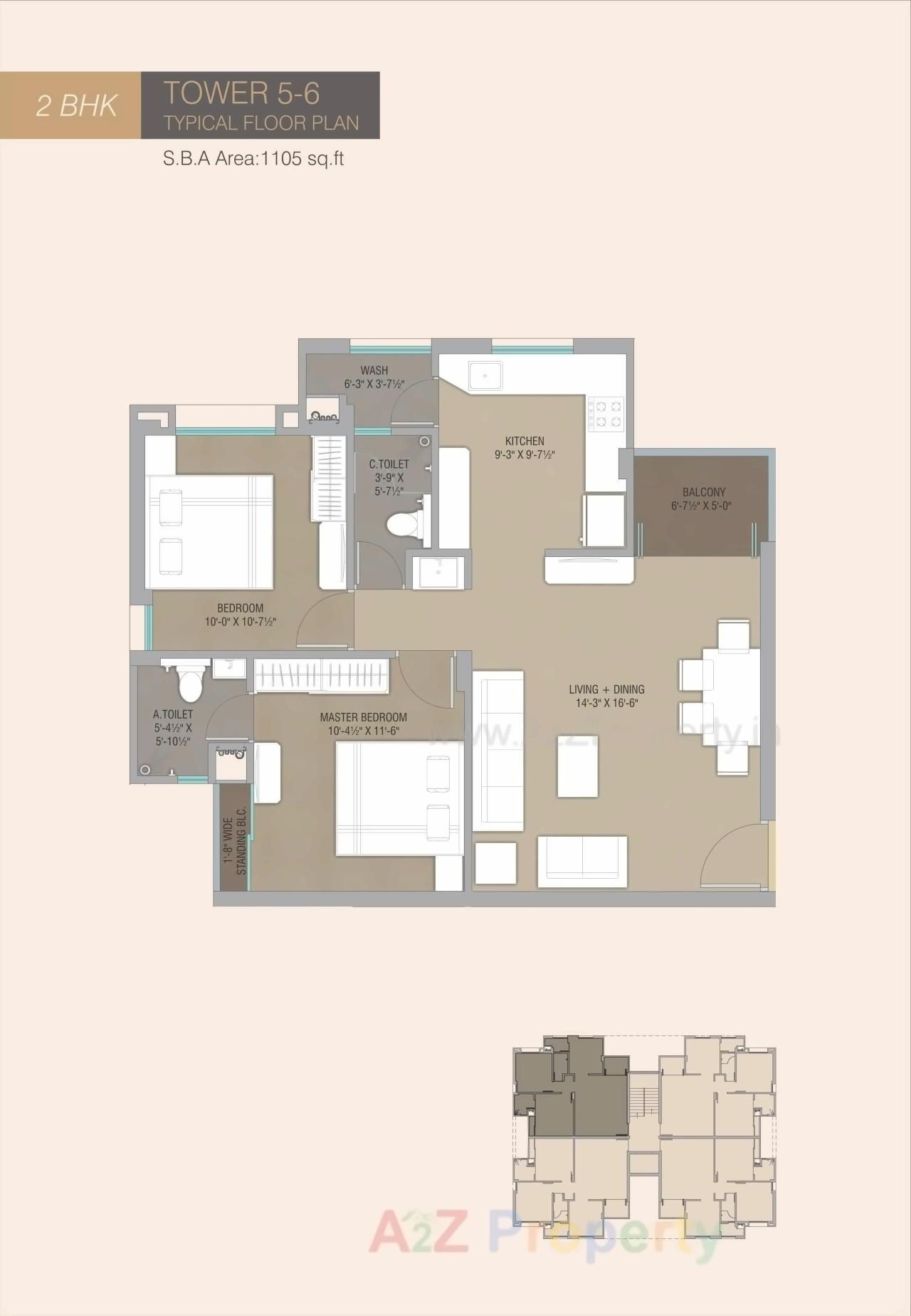 Layout of real estate project Vikrama located at Tandalaja, Vadodara, Gujarat