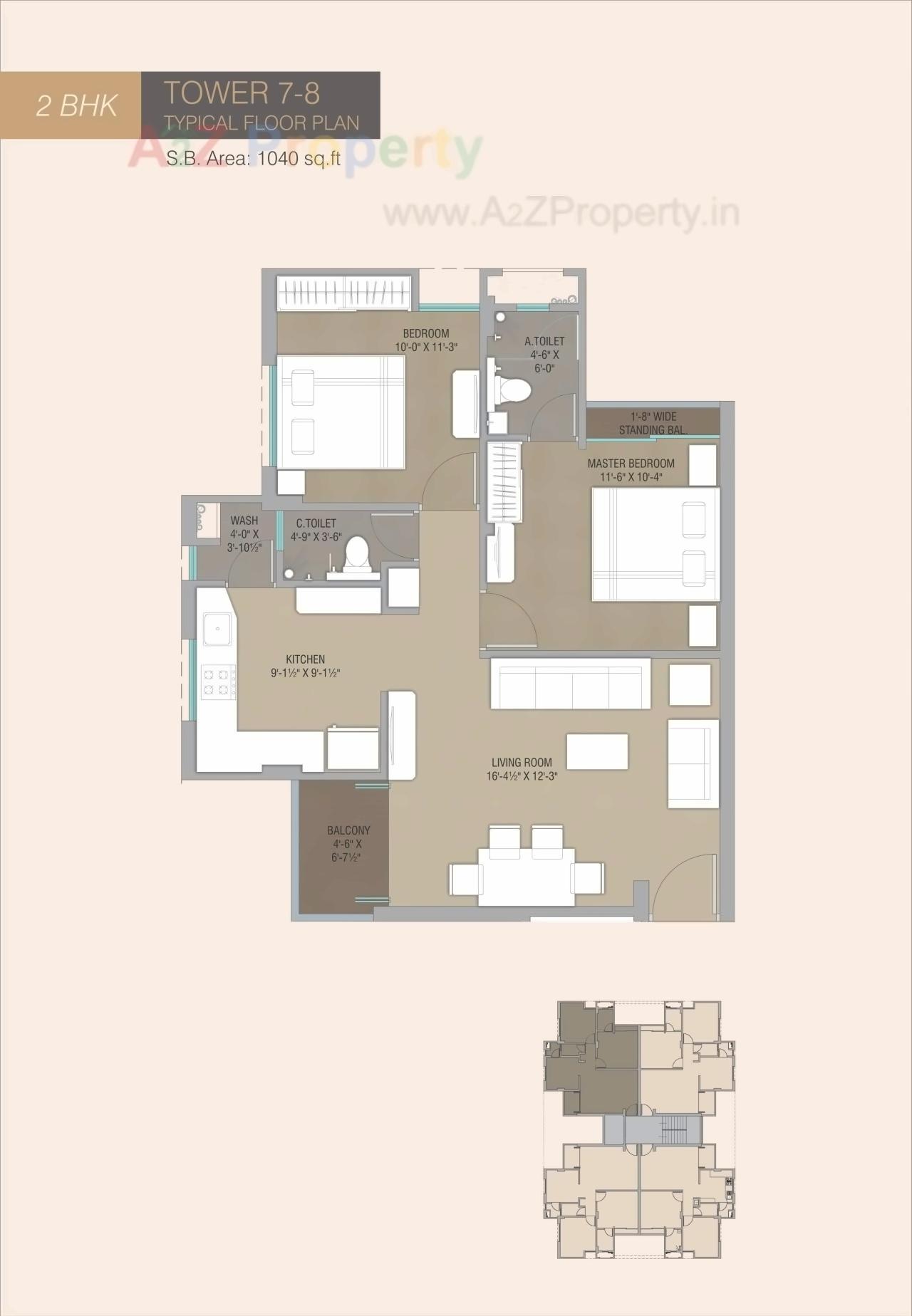 Layout of real estate project Vikrama located at Tandalaja, Vadodara, Gujarat