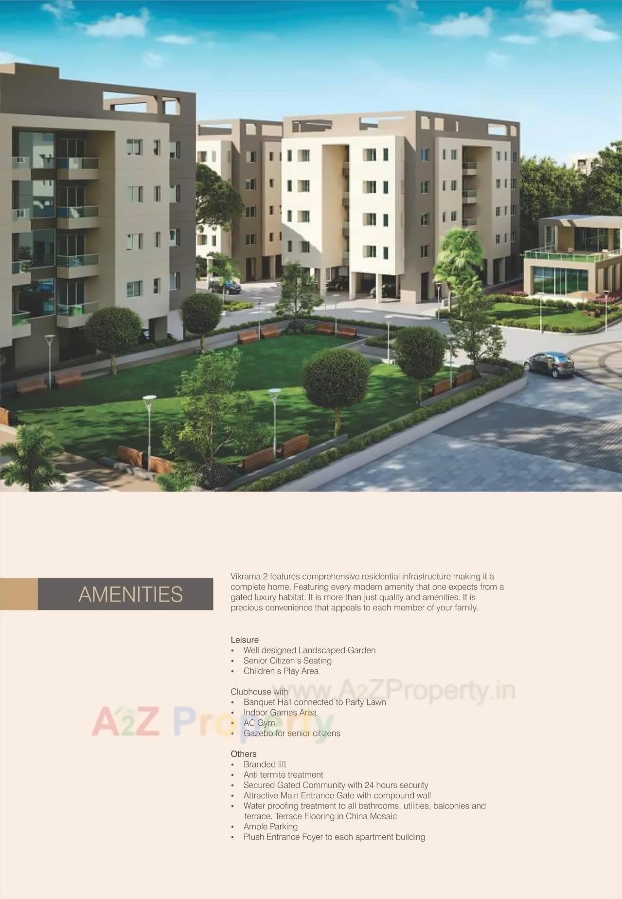 Amenities of Vikrama